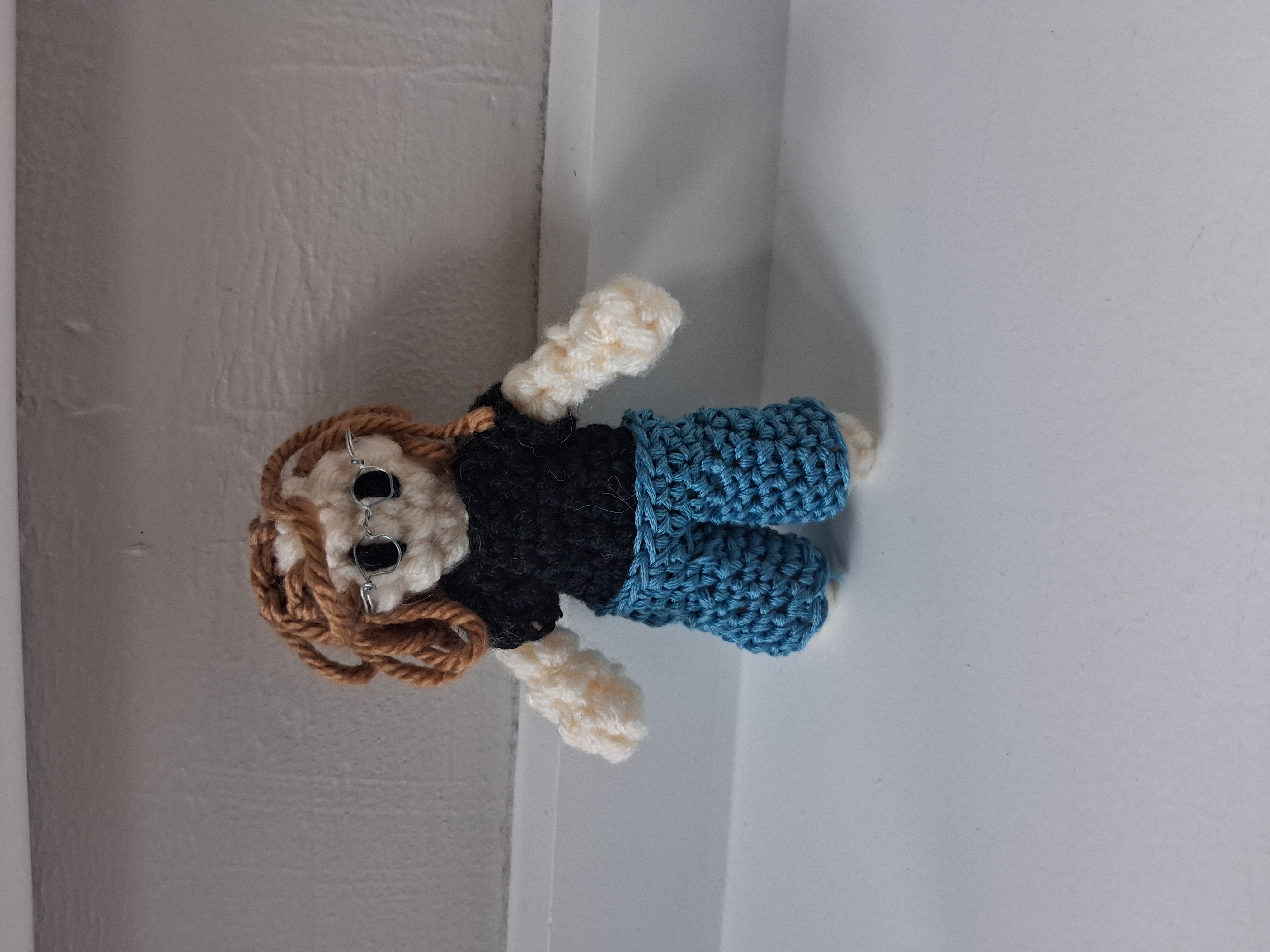 A small crocheted body